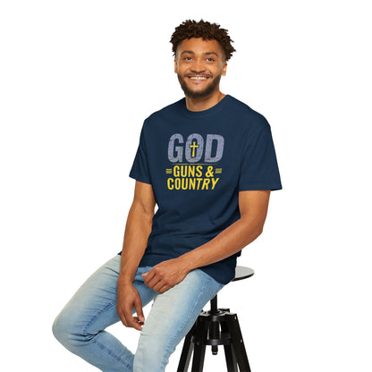 "God Guns & Country" #01, Unisex T-shirt