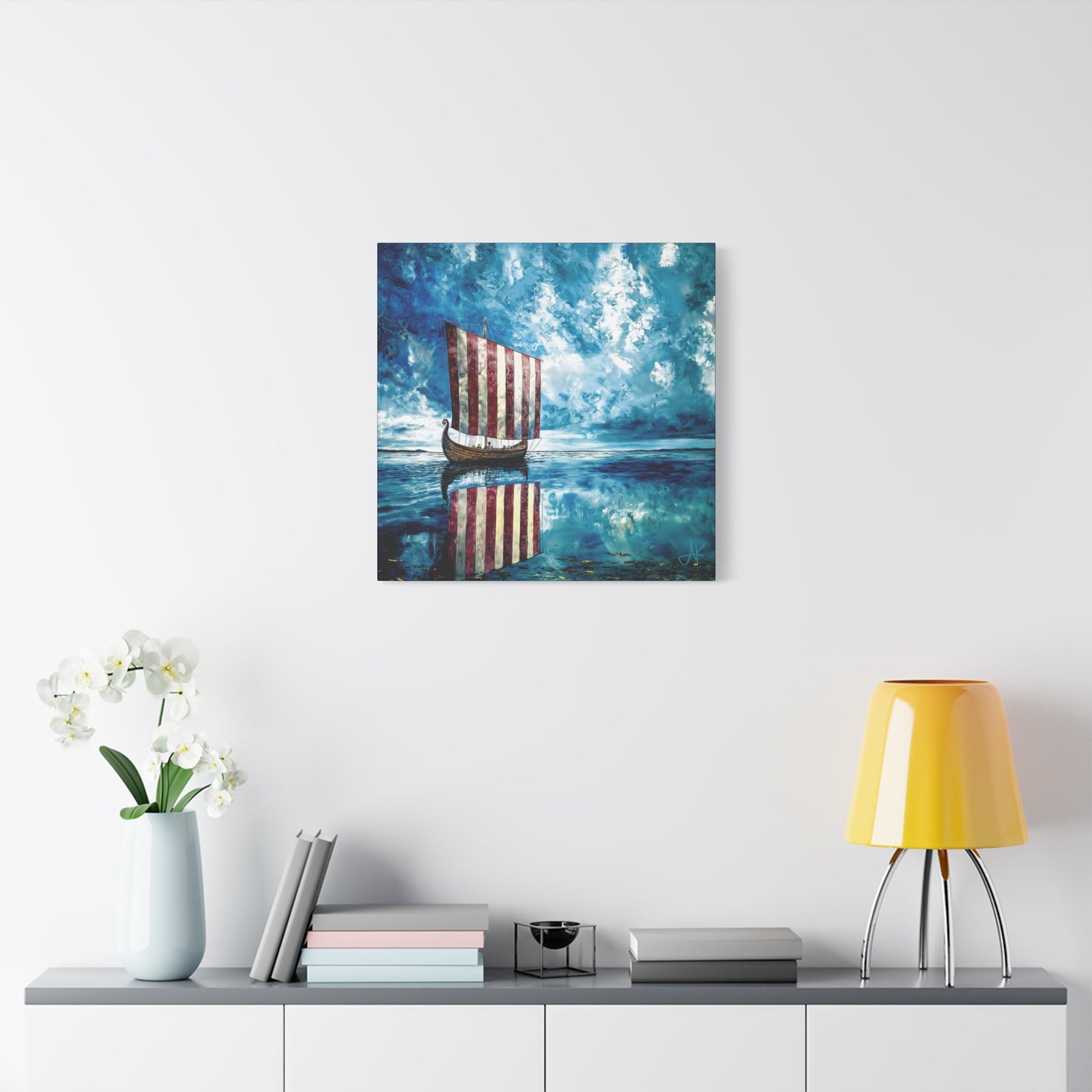 "First Keel at Cille Pheadair", Fine Art Matte Canvas, Stretched, 1.25"