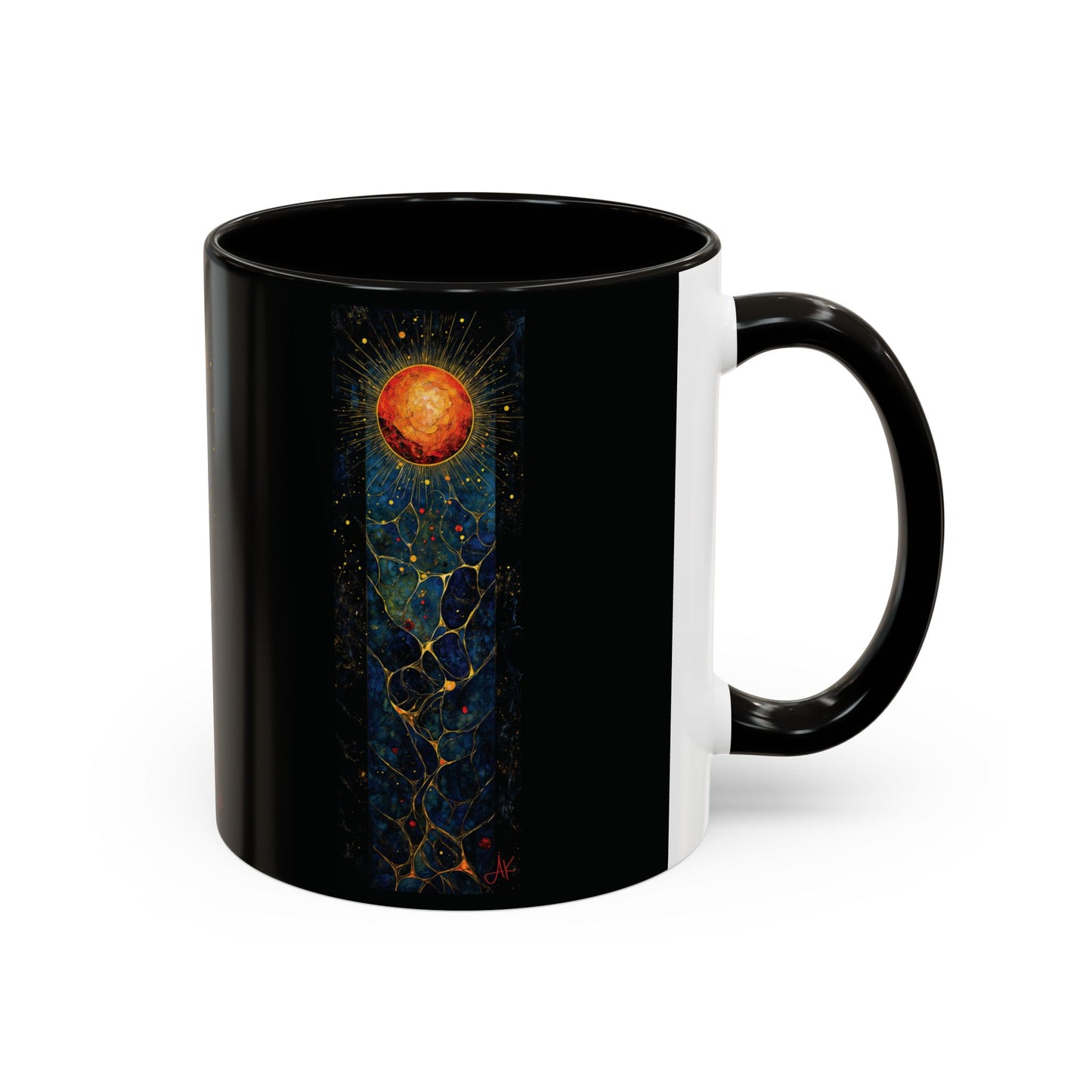 "The Living Light (John 8:12)", Colorful Mugs (11oz, 15oz)