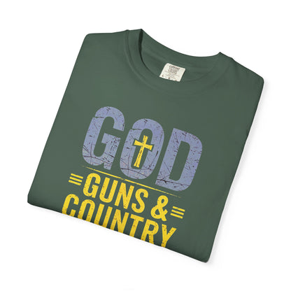"God Guns & Country" #01, Unisex T-shirt