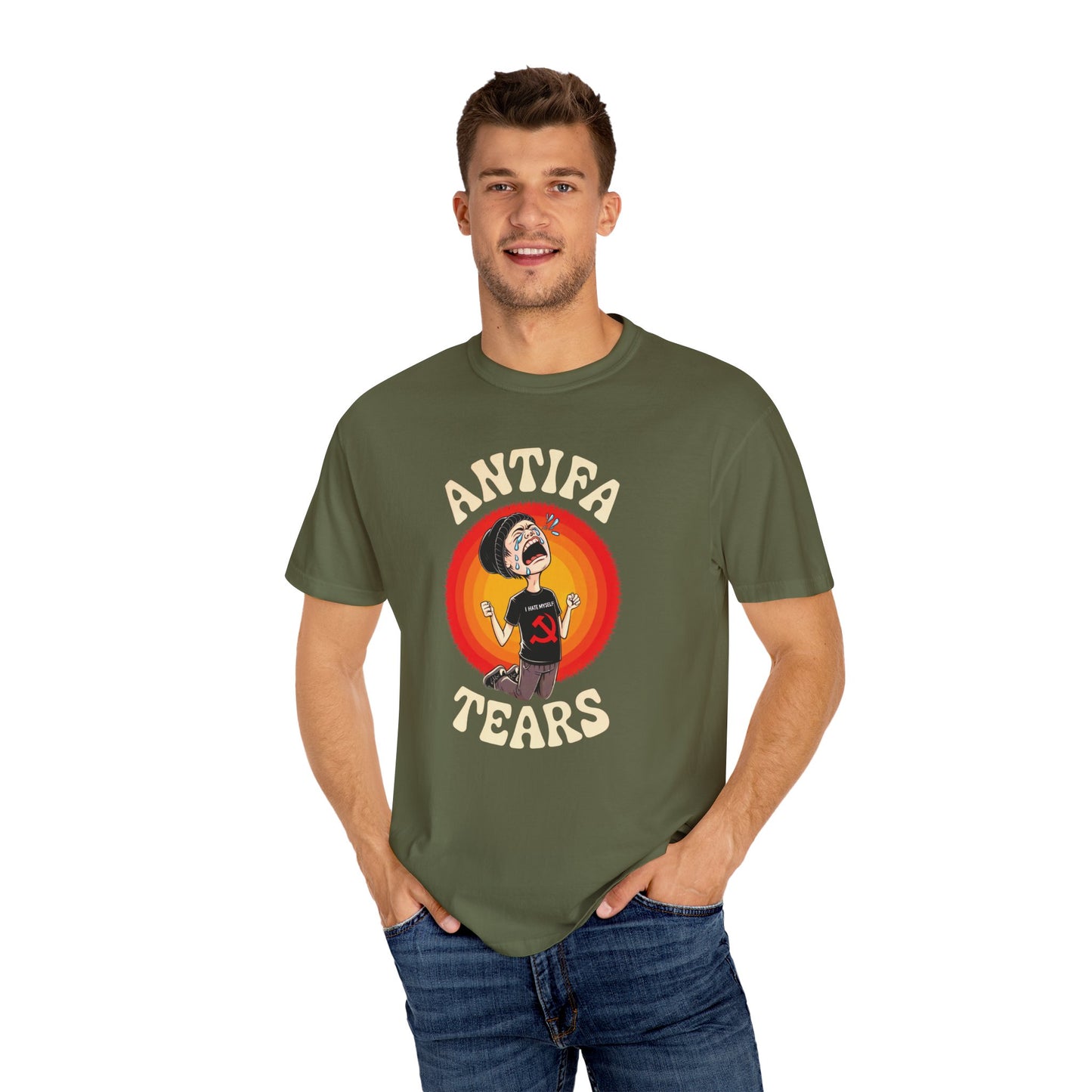 "Antifa Tears" #01, Unisex T-shirt