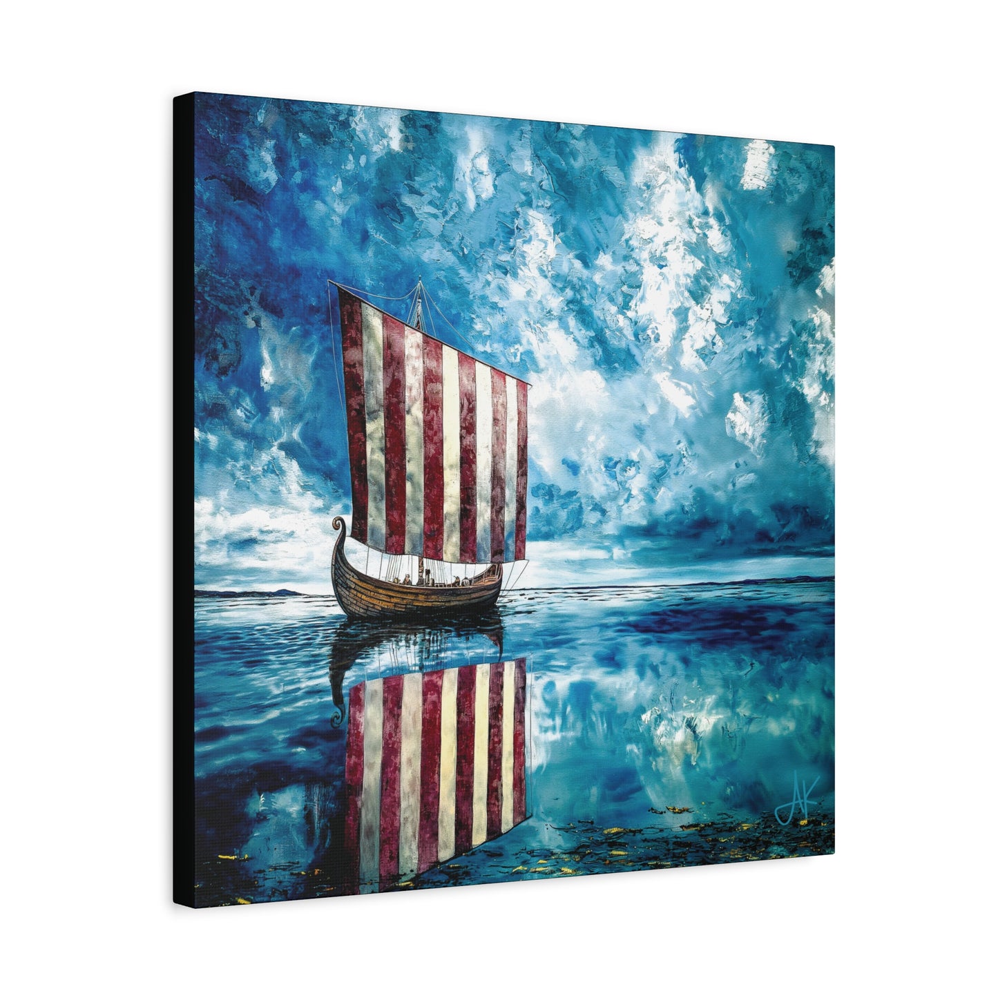 "First Keel at Cille Pheadair", Fine Art Matte Canvas, Stretched, 1.25"