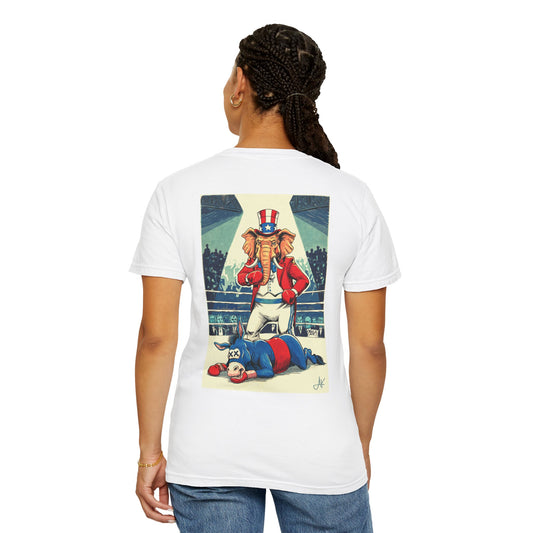 "Brutal Woke Knockout 2024", Unisex T-shirt (Light Colors)