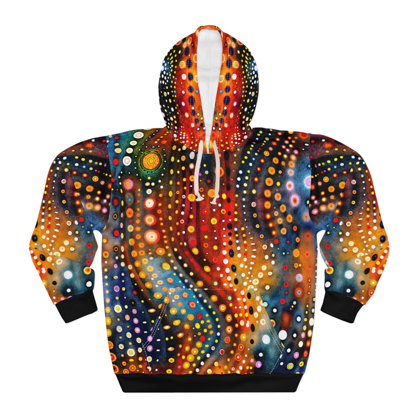 "Abstract 69", Unisex Wearable Art Pullover Hoodie