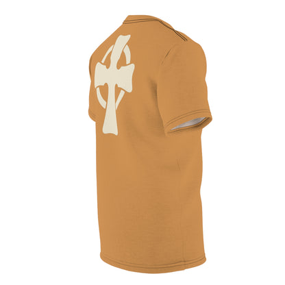 "Retro Jesus", Unisex T-shirt (Saffron Strands)
