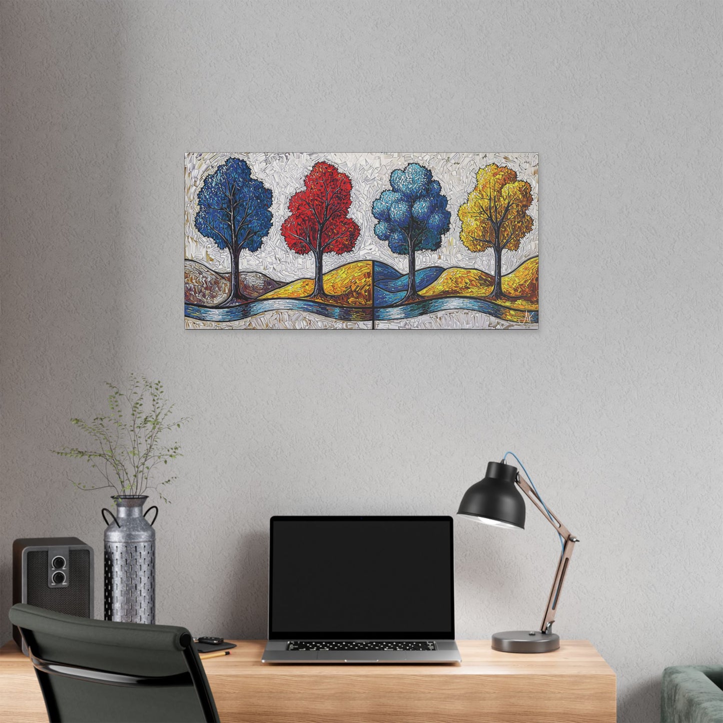 "Kedron Brook", Stretched Classic Canvas Fine Art Print