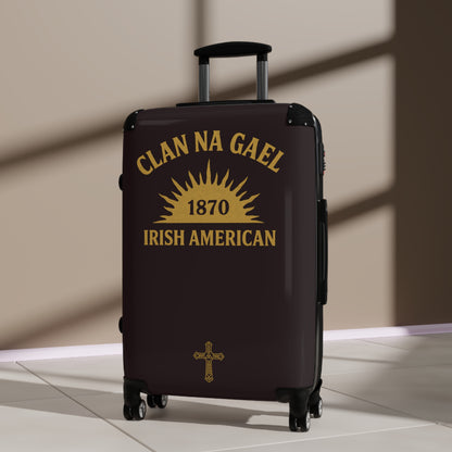 "Clan na Gael - Irish American", Suitcase (Seal Brown)