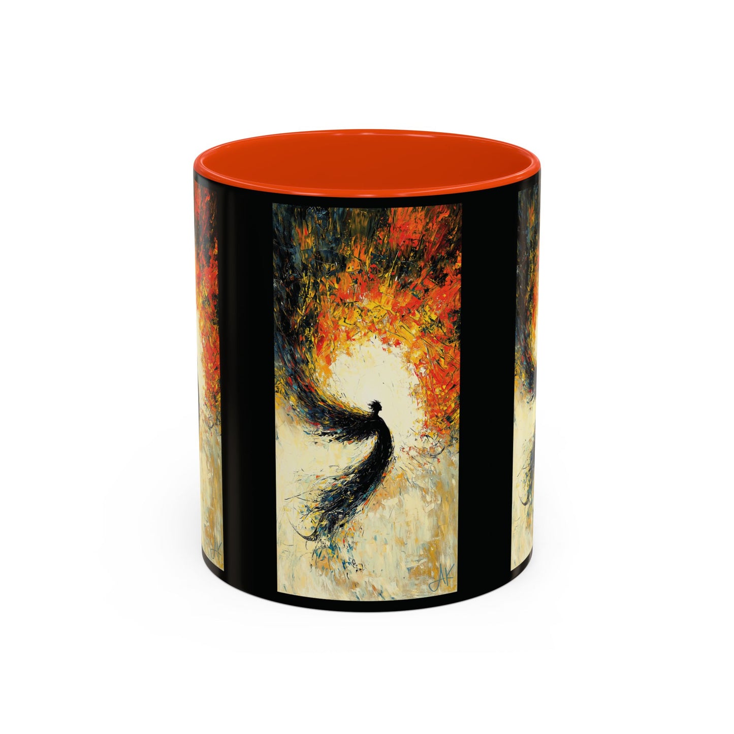 "Seraphic Aegis", Colorful Mugs (11oz, 15oz)