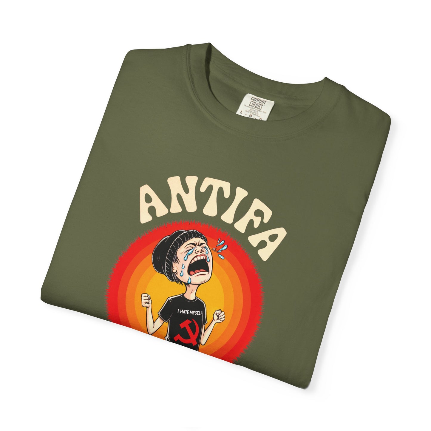 "Antifa Tears" #01, Unisex T-shirt