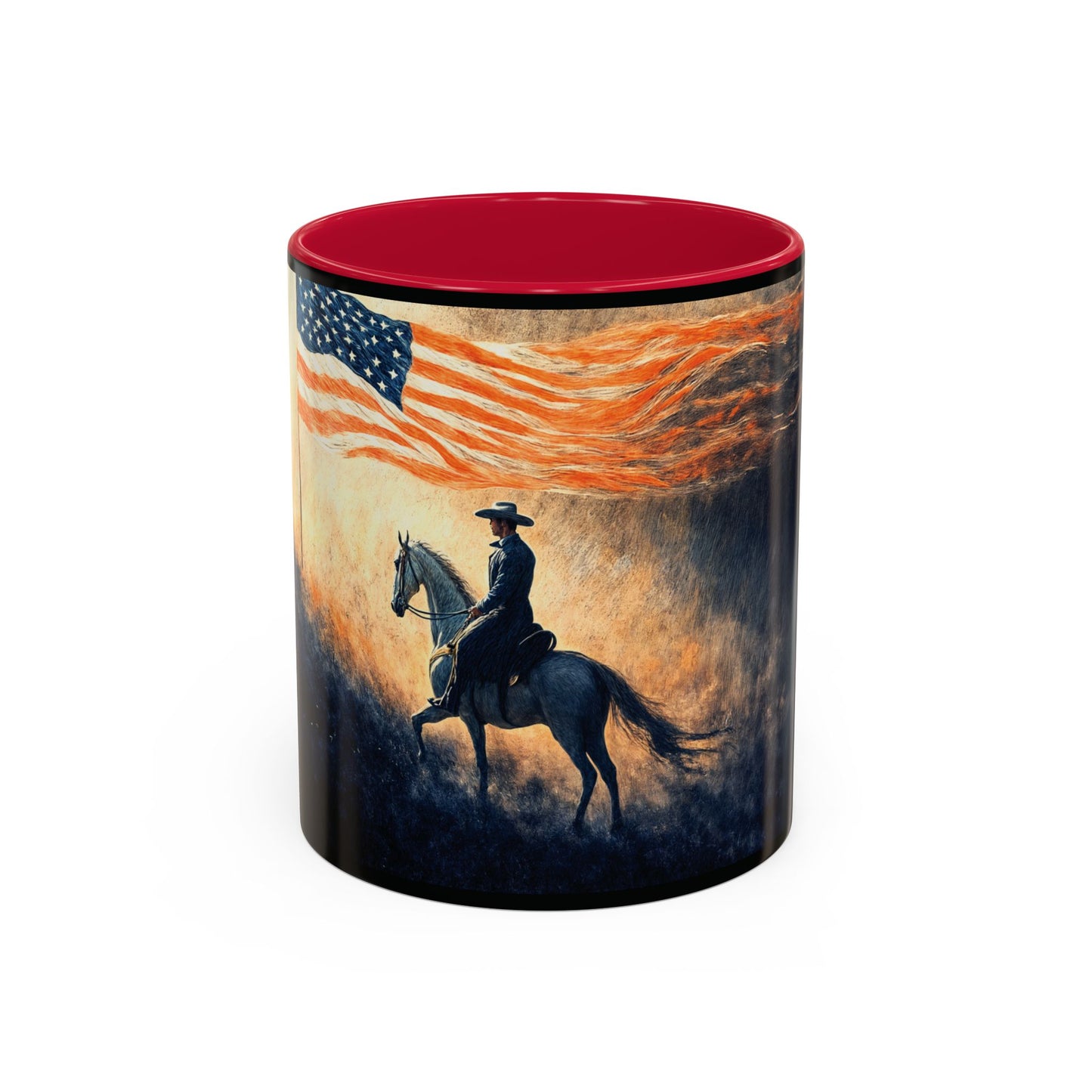 "Liberty under God", Colorful Mugs (11oz, 15oz)