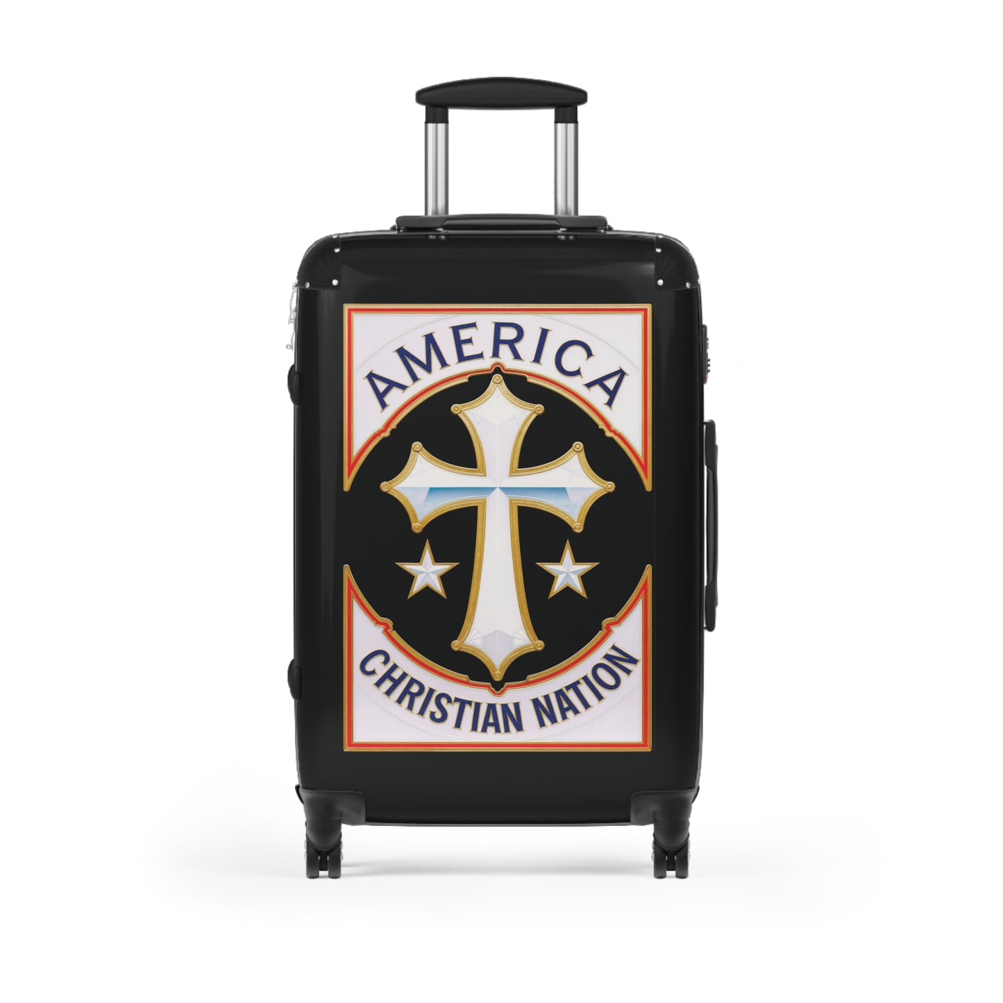 "America Christian Nation" #21 Suitcases (Pitch Black)