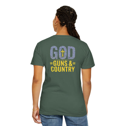 "God Guns & Country" #01, Unisex T-shirt