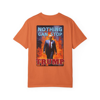 "Nothing Can Stop Trump", Unisex T-shirt (Dark Colors)