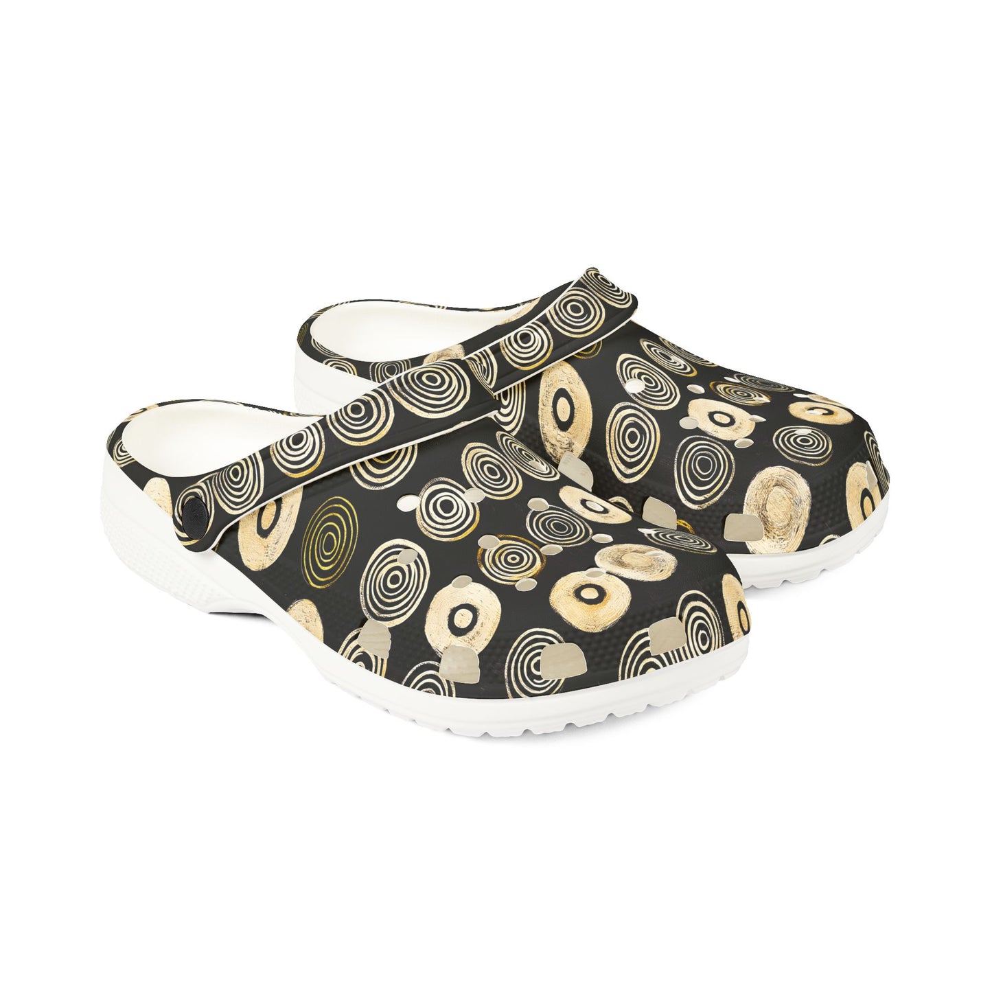 "Punk Polka", Foam Rubber Clogs