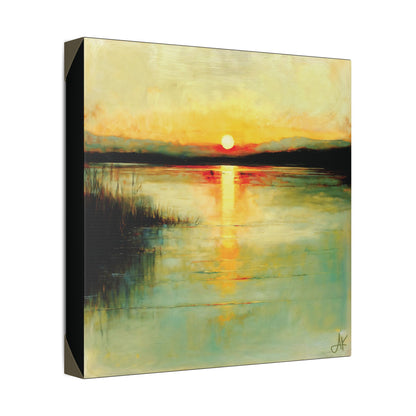"Today Becomes Yesterday", Stretched Classic Canvas Fine Art Print