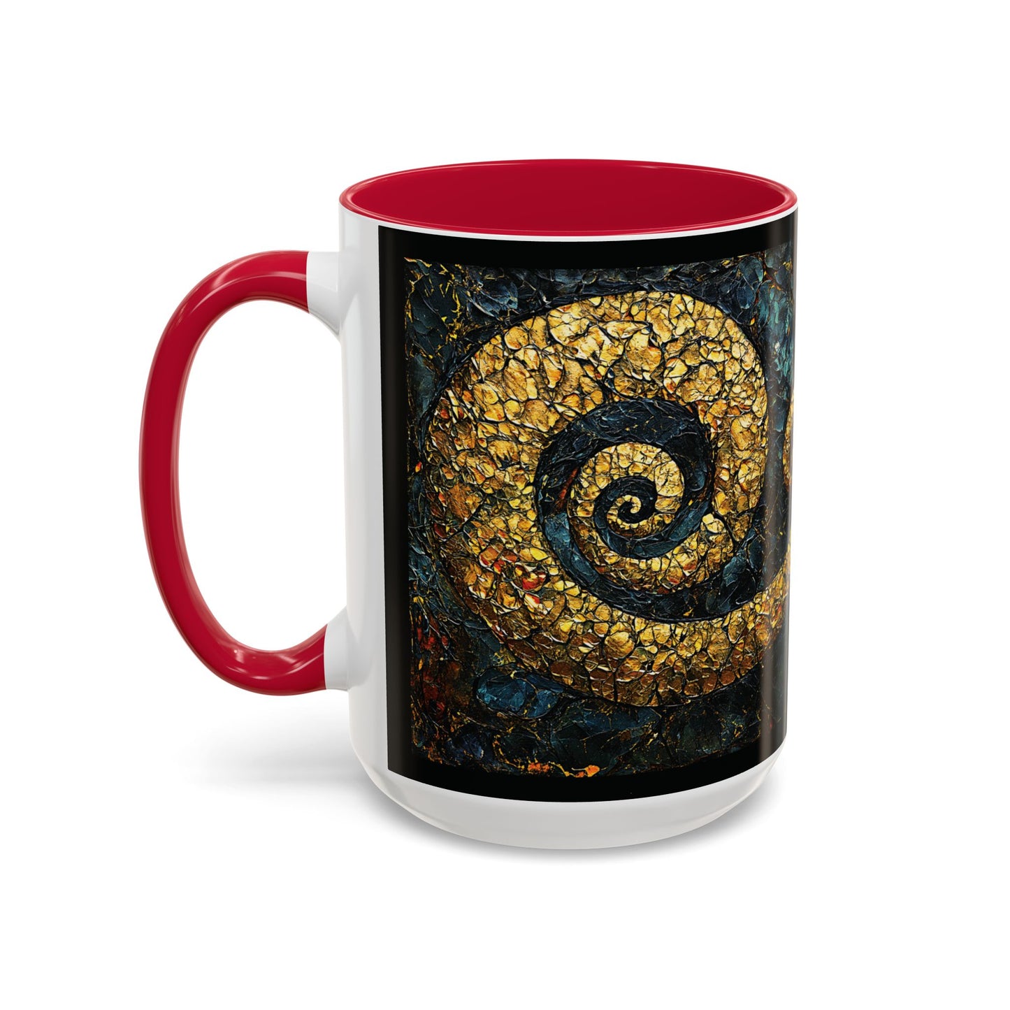 "From Stone to Savior's Light", Colorful Mugs (11oz, 15oz)