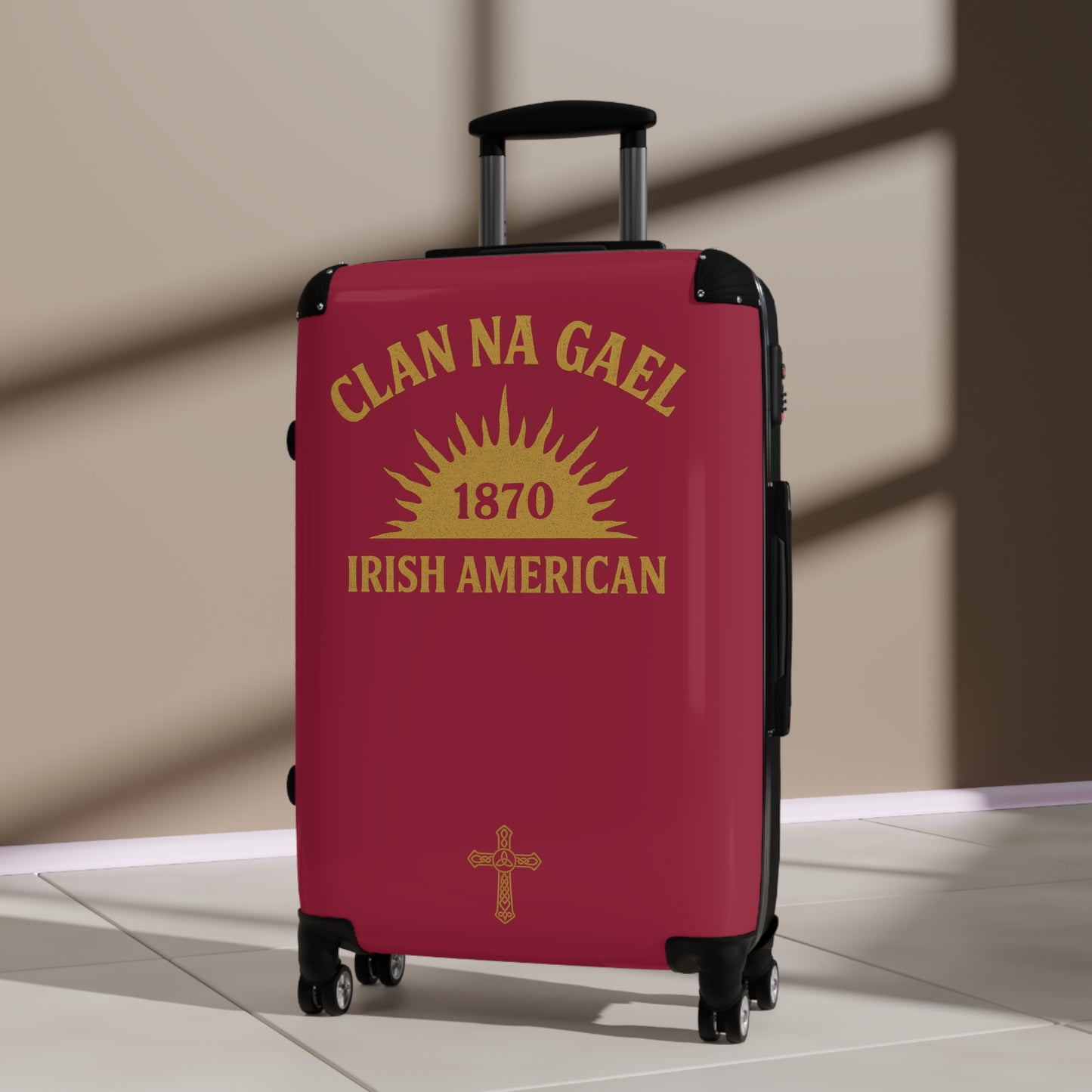 "Clan na Gael - Irish American", Suitcase (Fénechas Red)