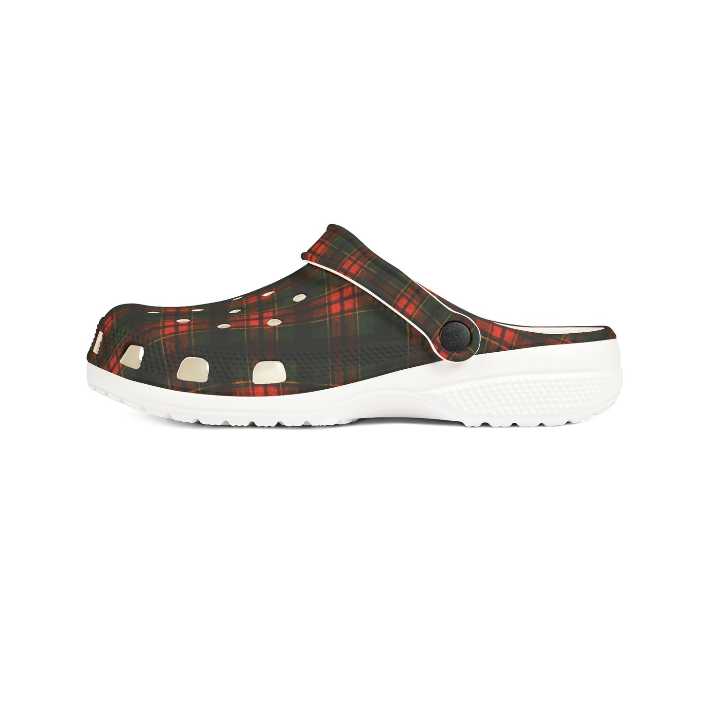 "Kilmor Brieve Tartan", Foam Rubber Clogs