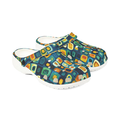 "Soul Mosaic", Foam Rubber Clogs