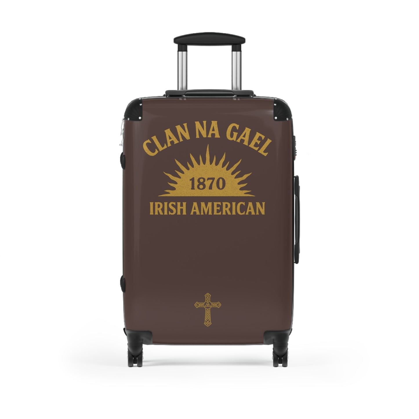 "Clan na Gael - Irish American", Suitcase (Wild Boar Brown)