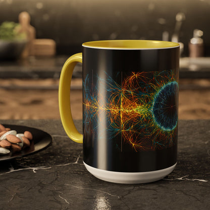 "Let There Be Light", Colorful Mugs (11oz, 15oz)