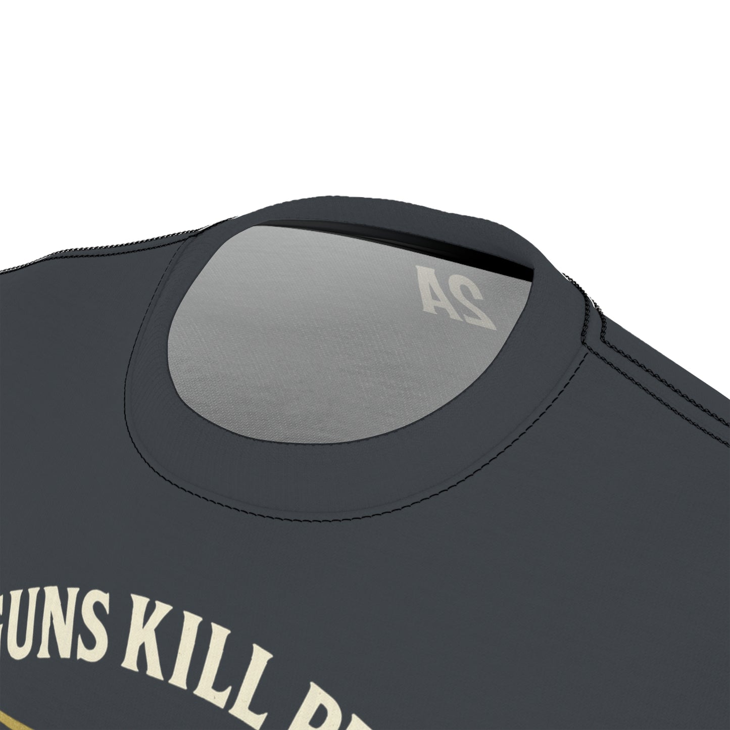 ''Forks Make You Fat", Unisex T-shirt (Gunmetal Slate)