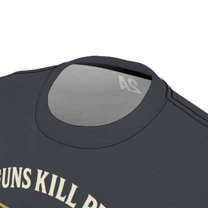 ''Forks Make You Fat", Unisex T-shirt (Gunmetal Slate)