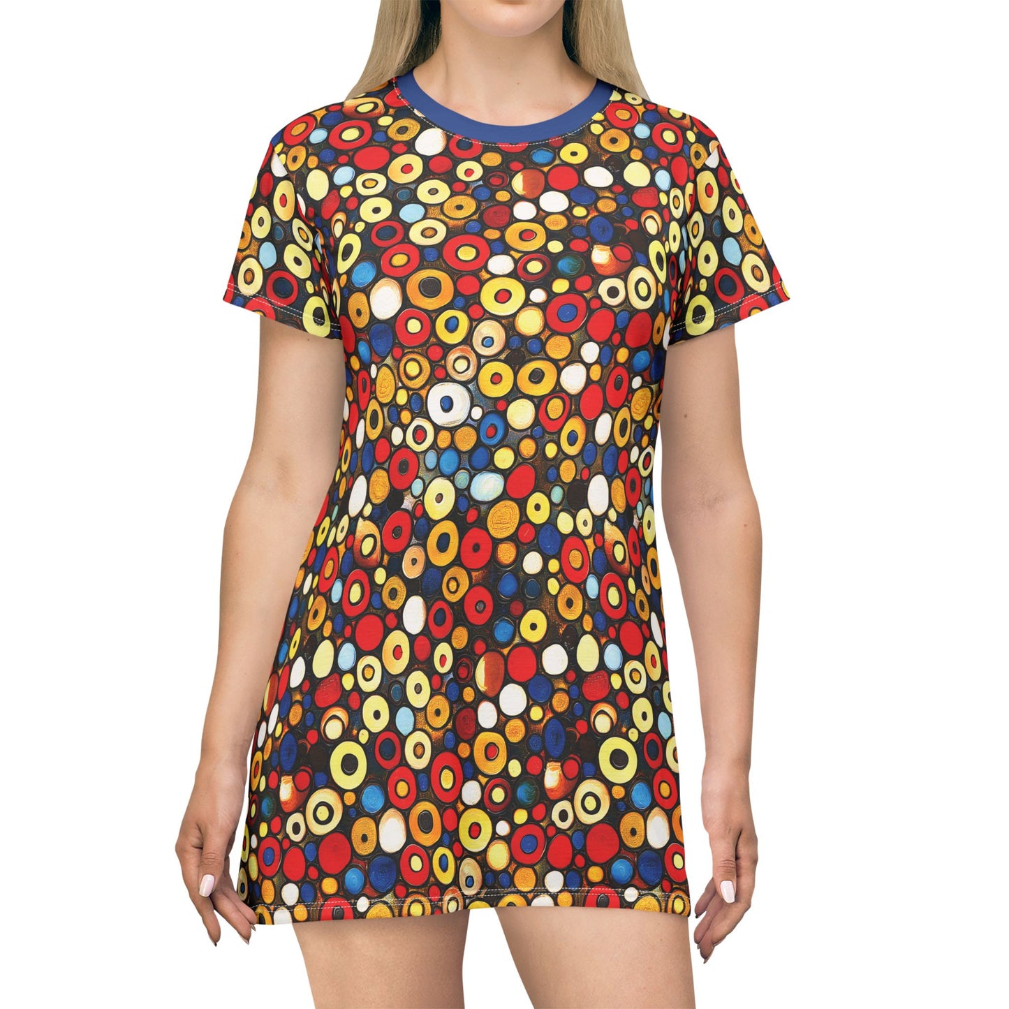 "Bits and Bobs", T-Shirt Dress (True Blue Collar)