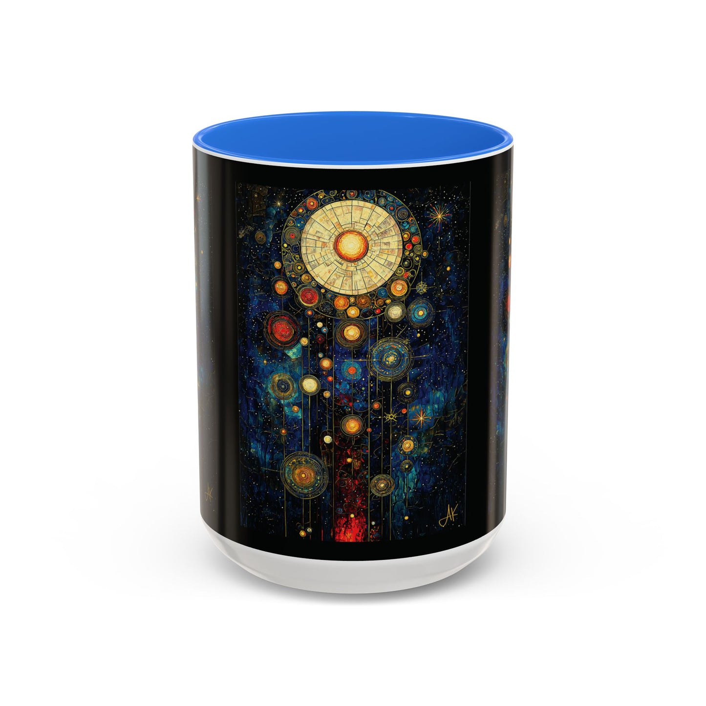 "Ancient Connection to God", Colorful Mugs (11oz, 15oz)