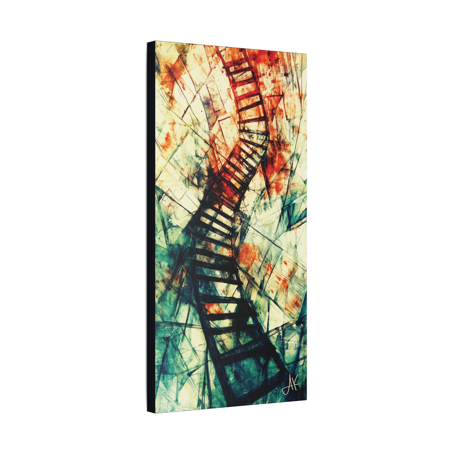 "Climb of the Eternal Soul", Stretched Classic Canvas Fine Art Print