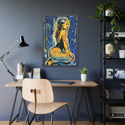 "Faith Remains (Alpia)", Fine Art Framed Paper Poster