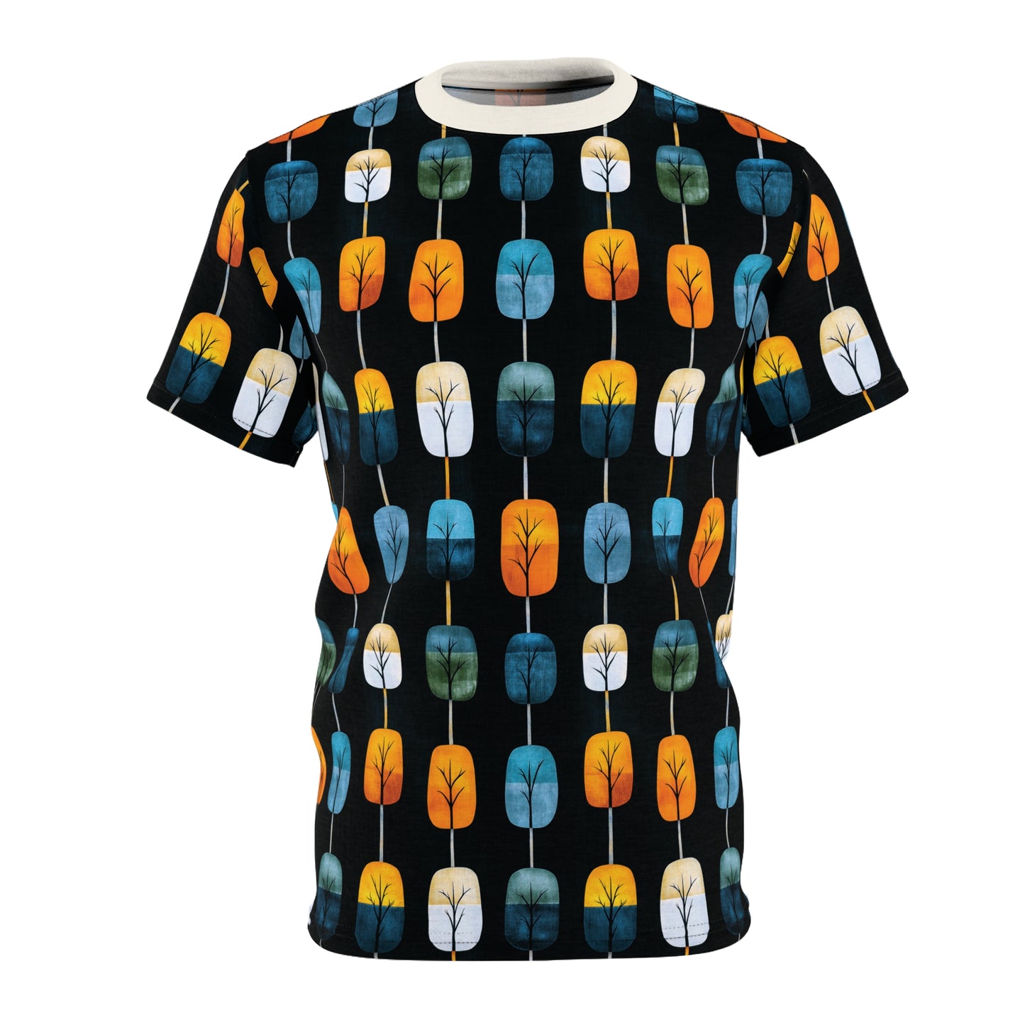 "Skyroot Grove", Unisex Tee (Bone White Collar)