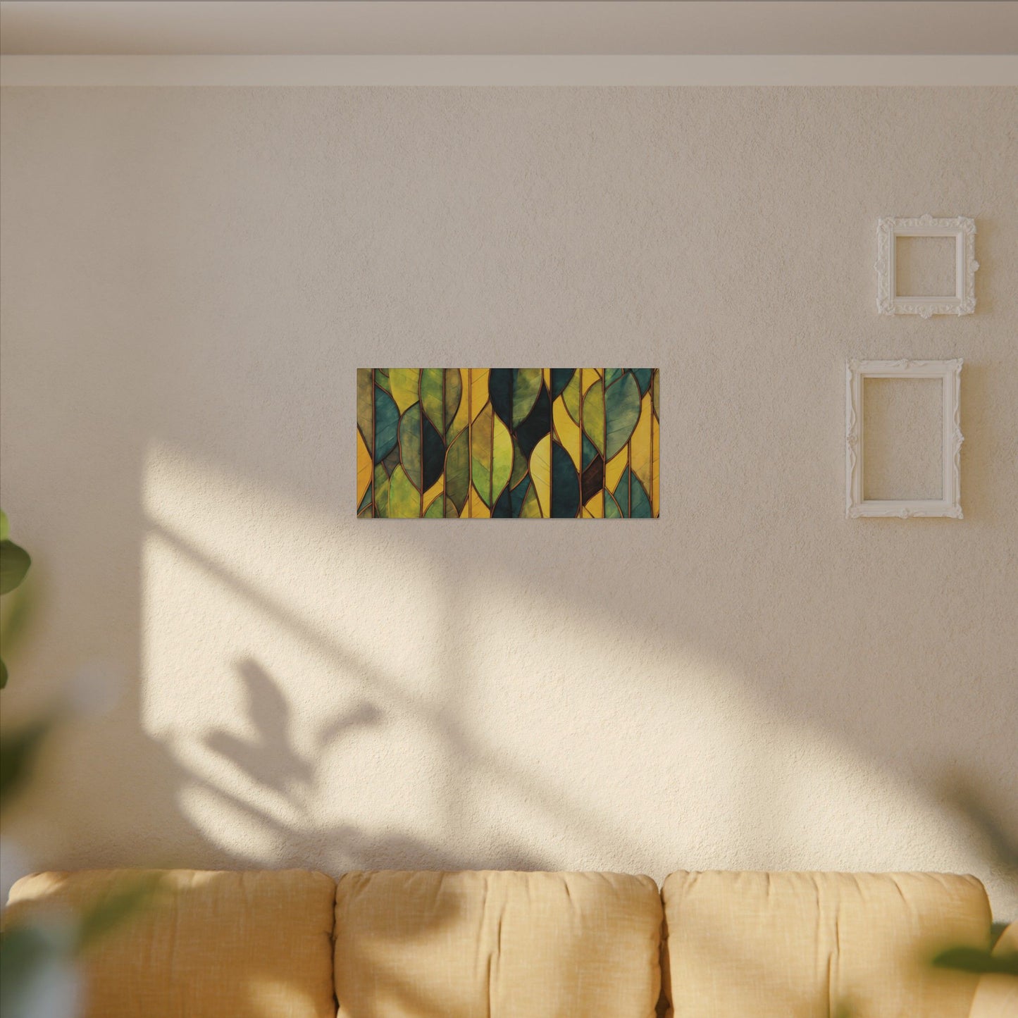 "Inner Grove", Classic Stretched Matte Canvas Pattern Art Print
