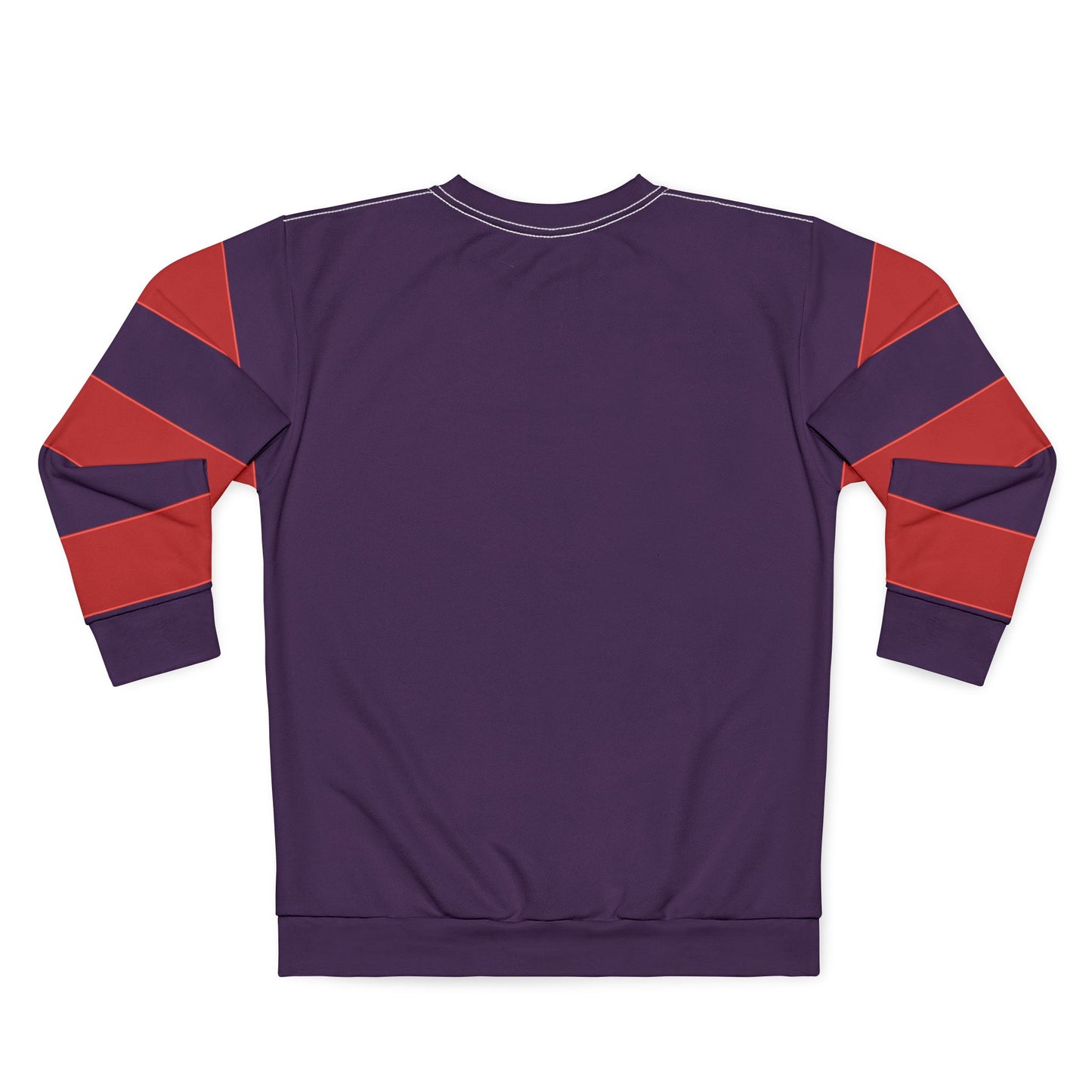 "Beware the Risen People", Unisex Sweatshirt (Red Tint Purple)