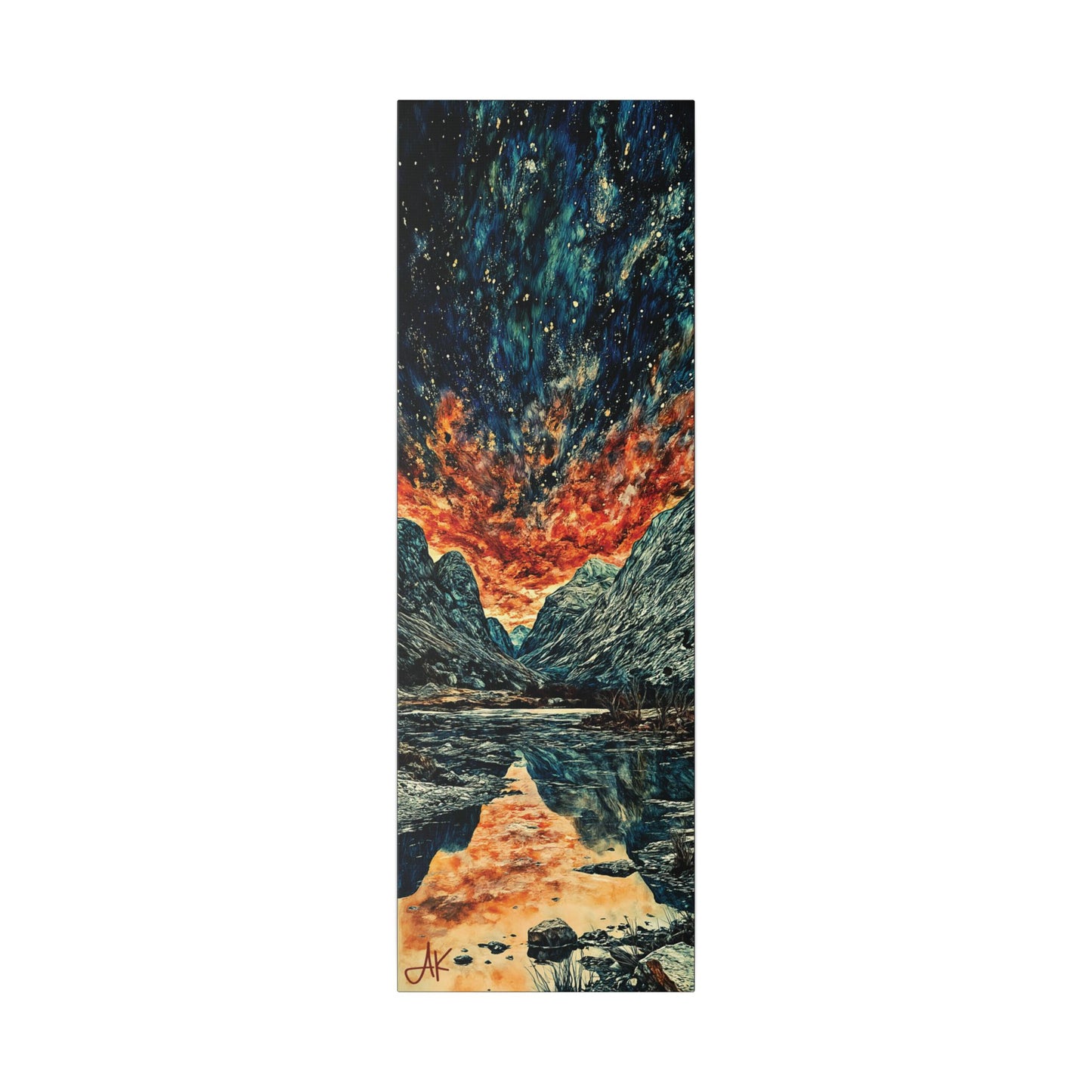 "The Heavens Declare His Glory" Psalm 19:1, Stretched Classic Canvas Fine Art Print