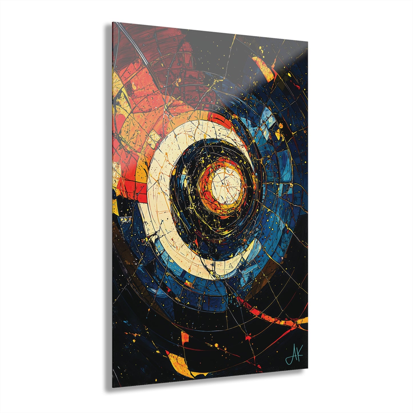 "Shatterdawn Vortex", Fine Art Acrylic Wall Prints (French Cleat Hanging)