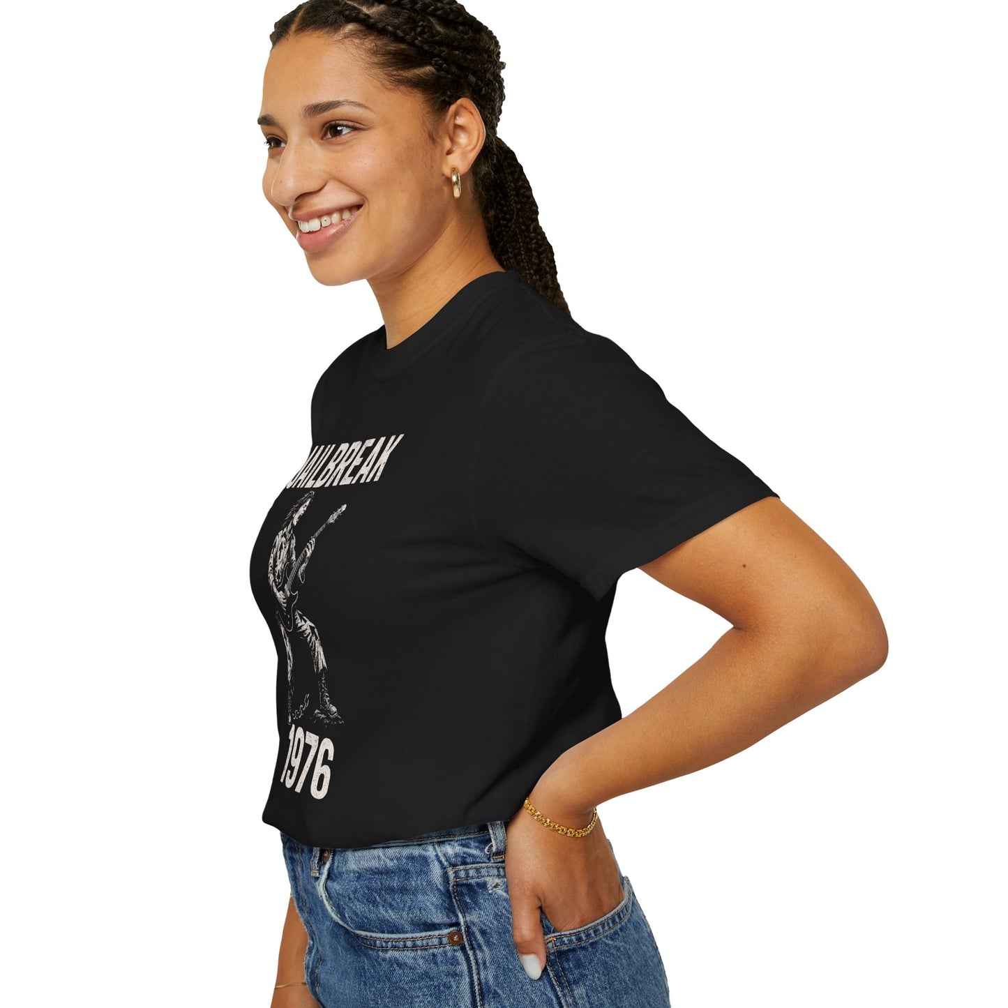 "Jailbreak 1976", Unisex T-shirt (Black)