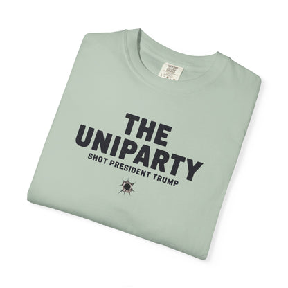"The Uniparty Shot President Trump" #02, Unisex T-shirt