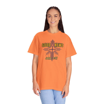 "Good News - John 3:17", Unisex T-shirt