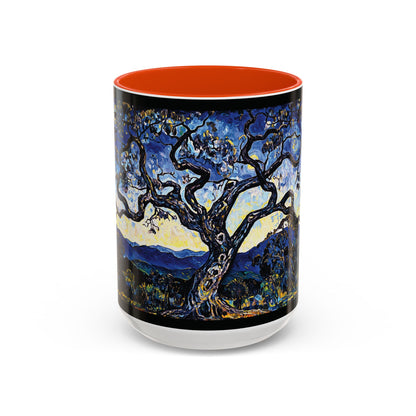 "Crann na Beannachd (Gaelic) - Tree of Blessing (English)", Colorful Mugs (11oz & 15oz)