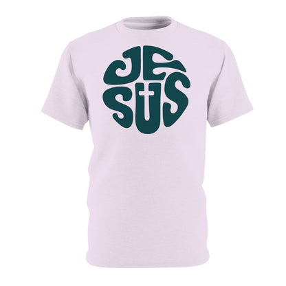"Retro Jesus", Unisex T-shirt (Perfume Haze)
