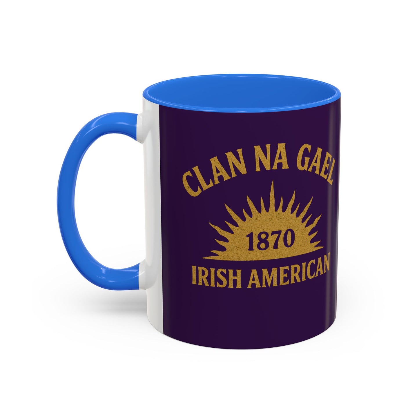 "Clan na Gael - Irish American", Colorful Mugs (11oz, 15oz) (3B0A4F)