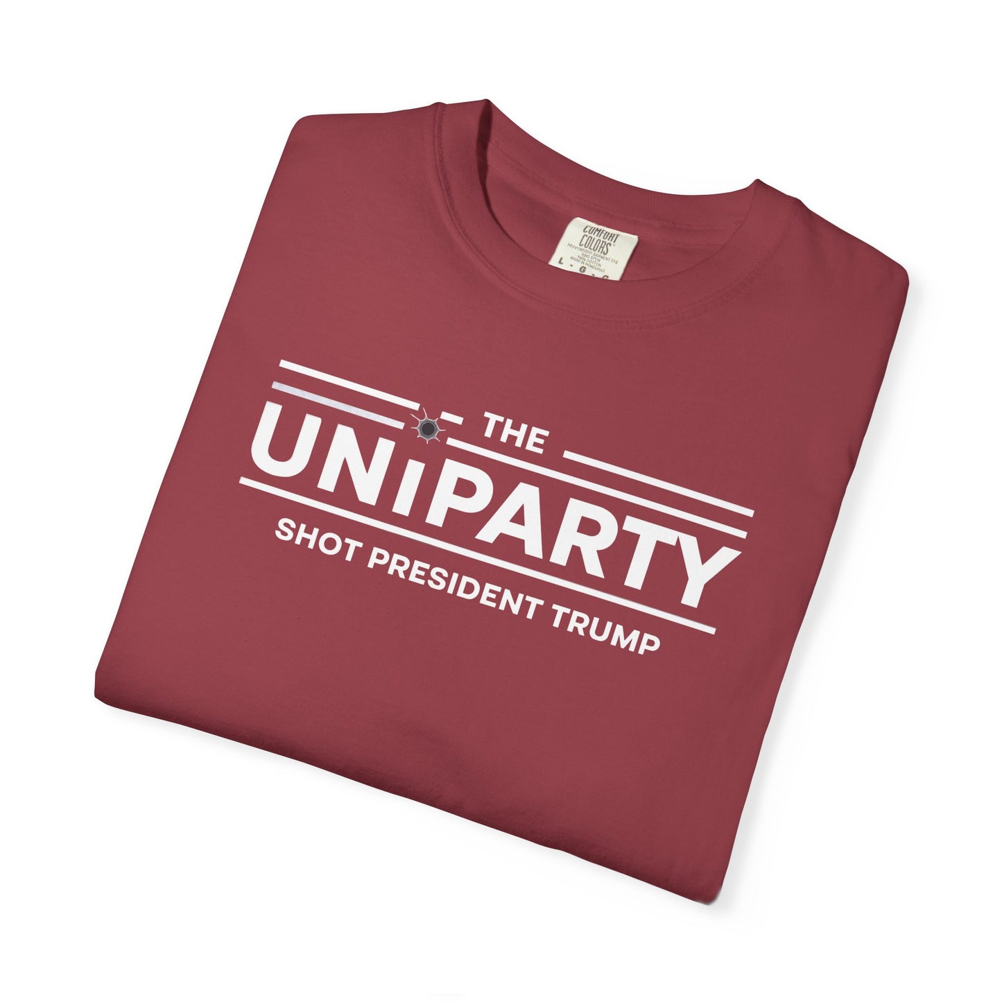"The Uniparty Shot President Trump" #03, Unisex T-shirt
