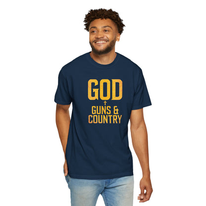 "God Guns & Country" #02, Unisex T-shirt