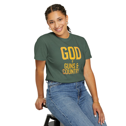 "God Guns & Country" #02, Unisex T-shirt