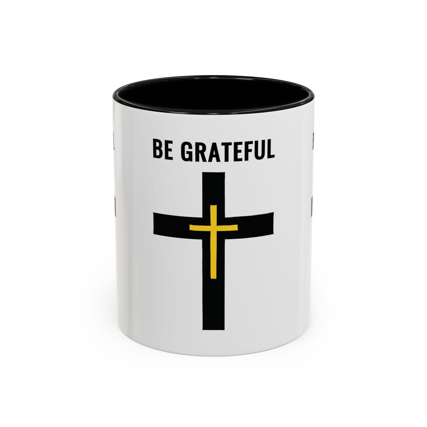 "Be Grateful", Accent Coffee Mug