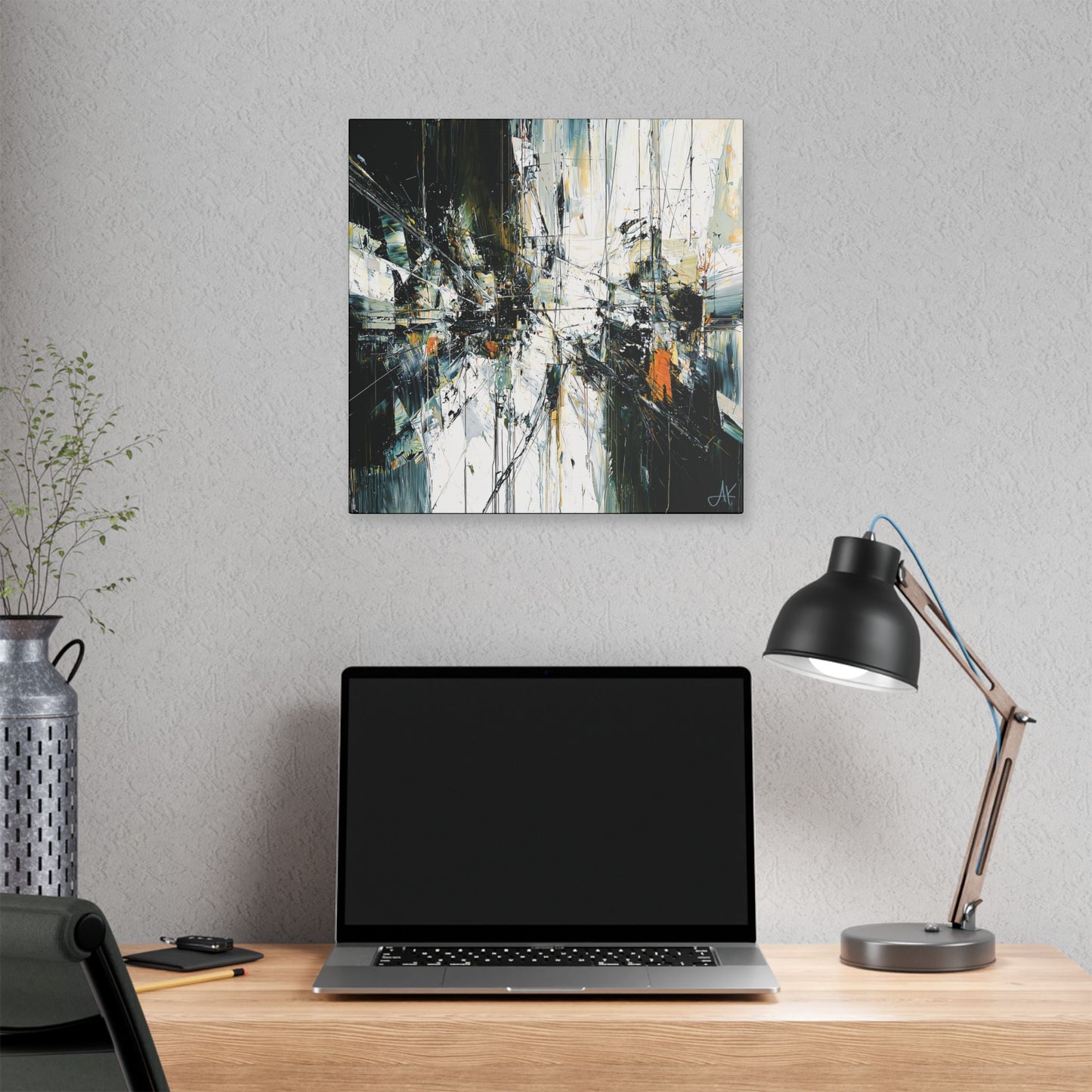 "Abstract 543", Stretched Classic Canvas Fine Art Print