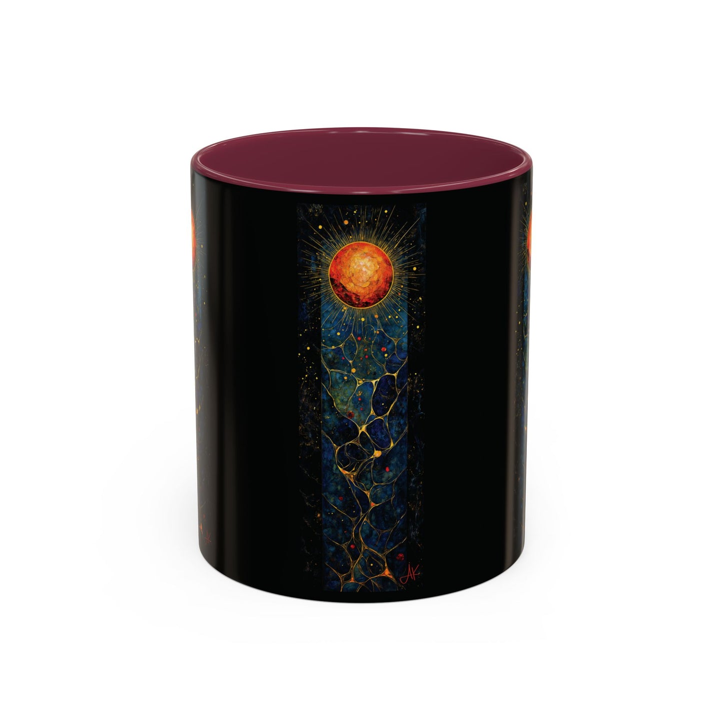 "The Living Light (John 8:12)", Colorful Mugs (11oz, 15oz)