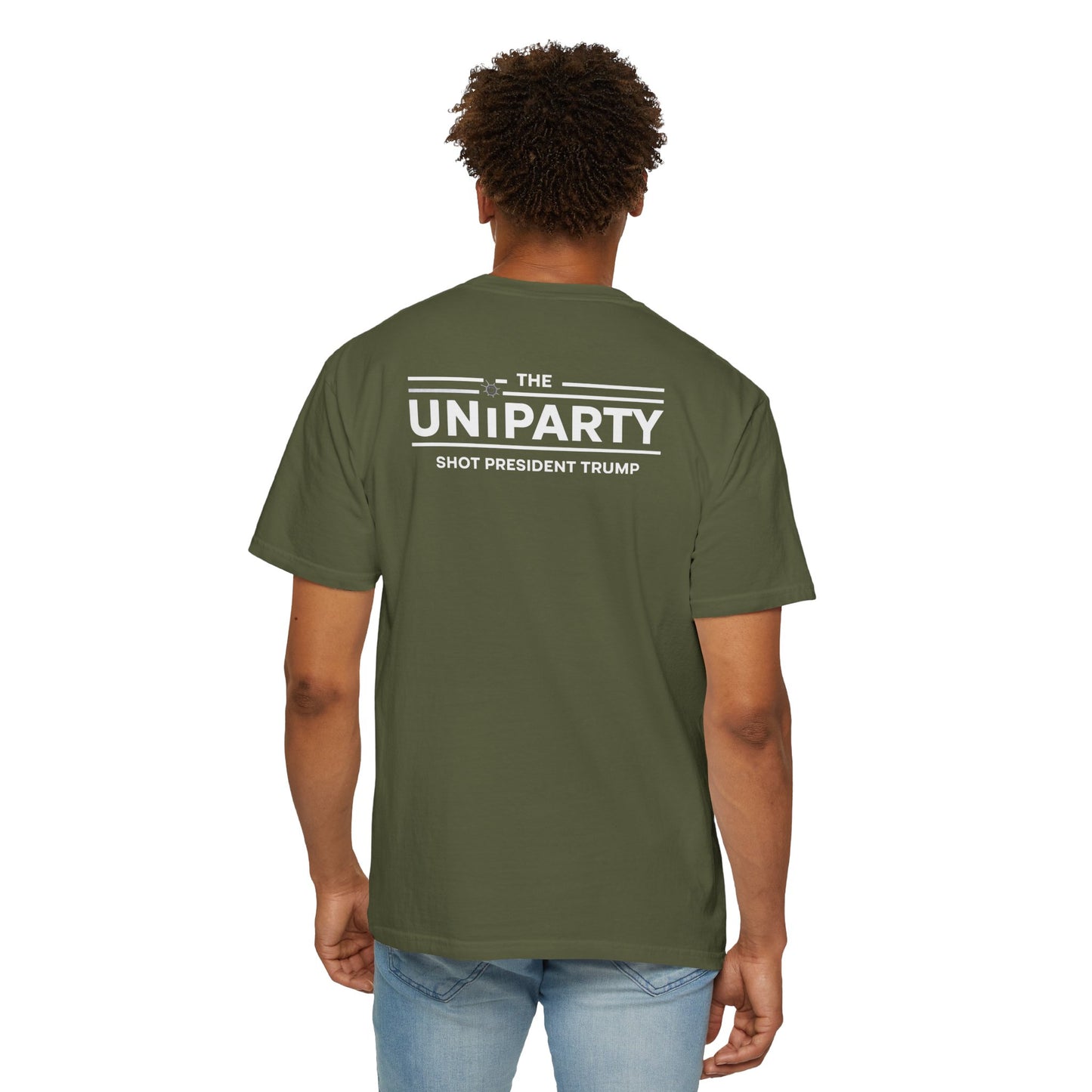 "The Uniparty Shot President Trump" #03, Unisex T-shirt