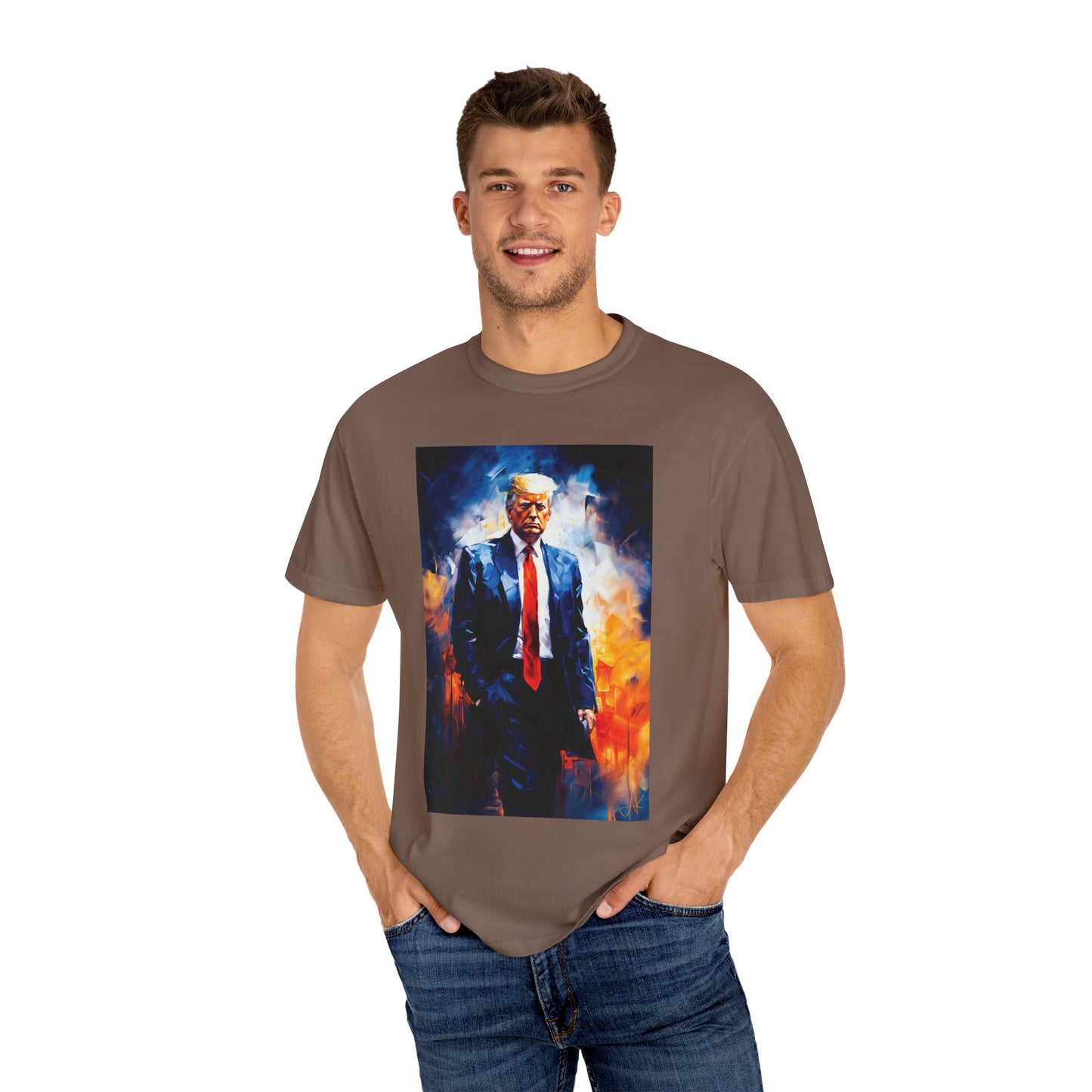 "Trump Portrait" #22, Unisex T-shirt (Light Colors)